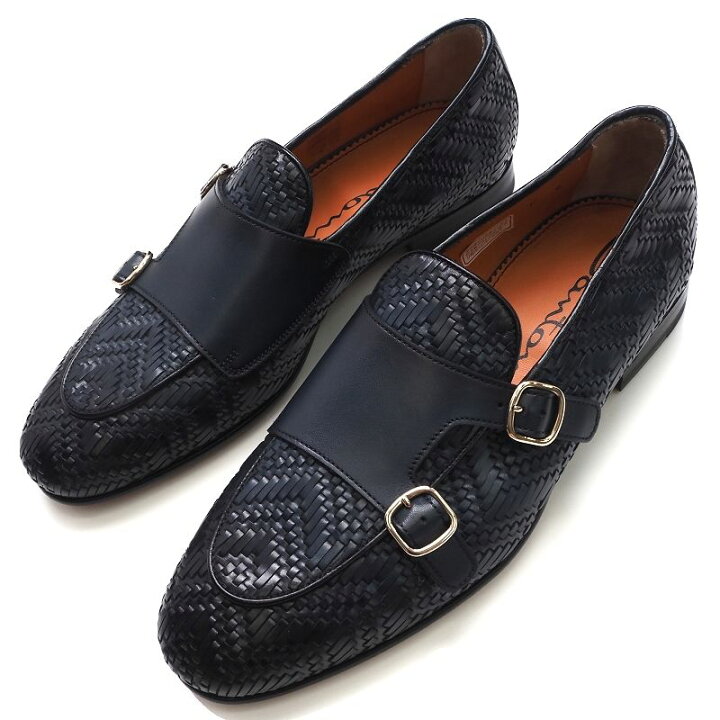 楽天市場】新品 Santoni レザーシューズ 革靴 【サイズ:6】 ネイビー ダブルモンクストラップ サントーニ メンズ 5L/D02412/FMAR15/SYM/HM : LOOPSTYLE 楽天市場】新品 Santoni レザーシューズ 革靴 【サイズ:6】 ネイビー ダブルモンクストラップ サントーニ メンズ 5L/D02412/FMAR15/SYM/HM : LOOPSTYLE