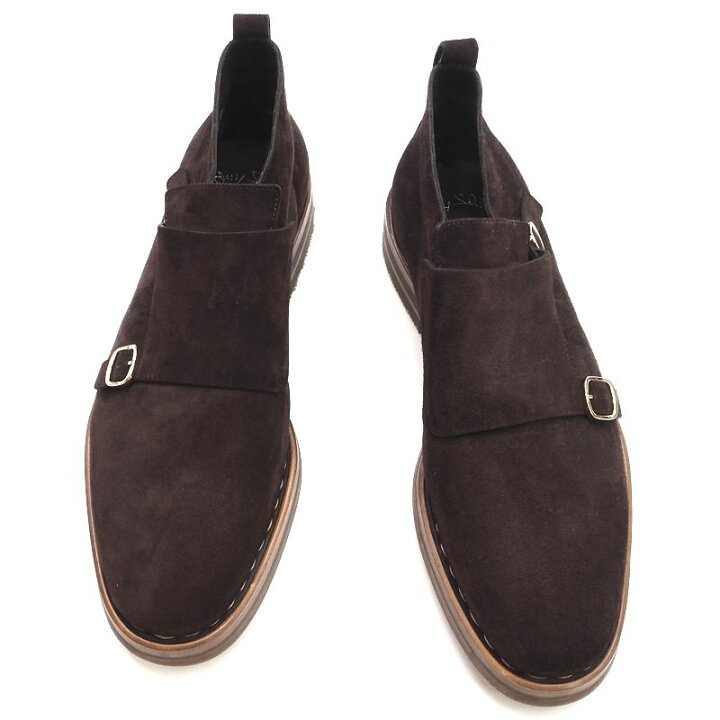 楽天市場】新品 Santoni スエードレザーシューズ 革靴 【サイズ：UK8 