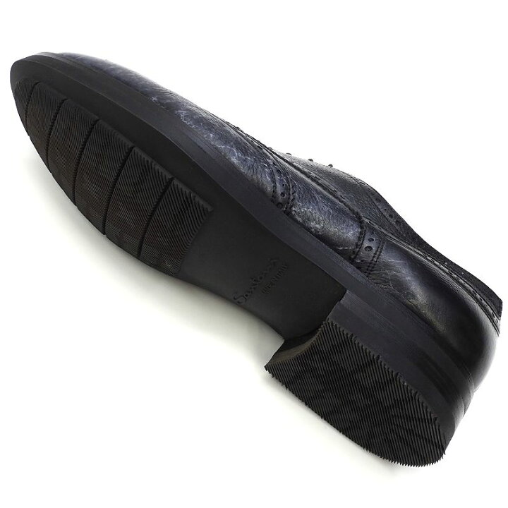 楽天市場】新品 Santoni ウィングチップ レザーシューズ 【サイズ：UK8 
