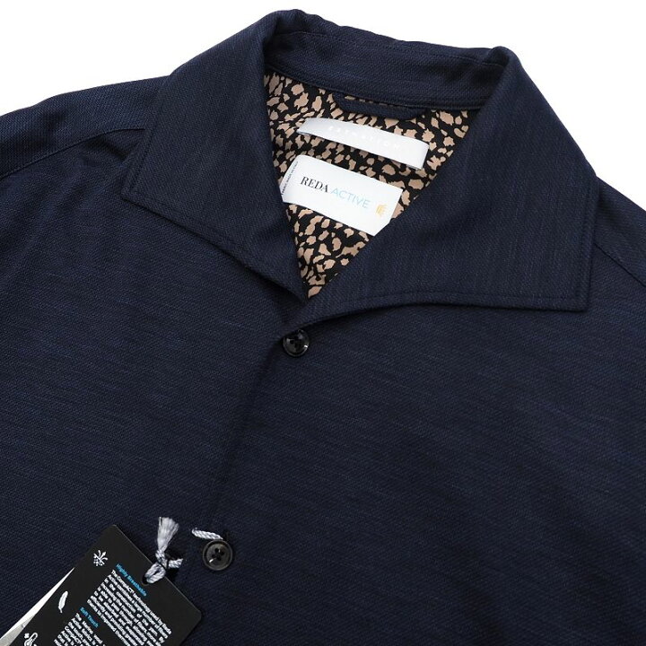 楽天市場】新品 ESTNATION REDA ACTIVE ウールジャージー シャツ  