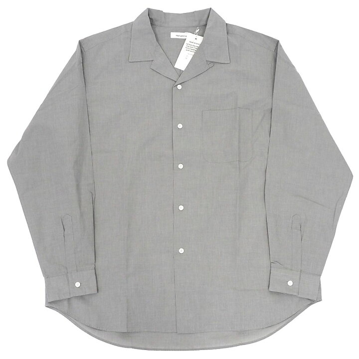 楽天市場】新品 25SS nanamica オープンカラー L/S シャツ 【サイズ 