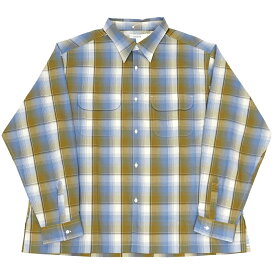 新品 25SS nanamica Regular Collar Pique Shirt L/S シャツ 【サイズ：XL】 Yellow/Sax S25SG064 ナナミカ メンズ 3F7/K0669S/KOV04/LP/RR/SYM
