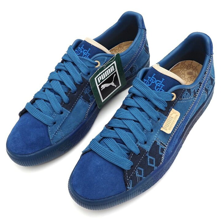 楽天市場】新品 PUMA × DAPPER DAN CLYDE PRE-GAME RUNWAY スエード 