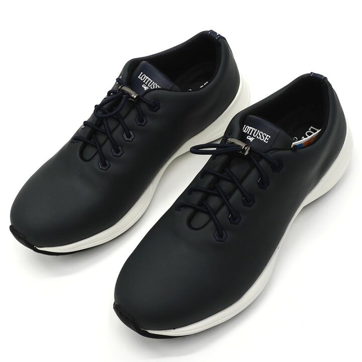 楽天市場】新品 LOTTUSSE Golf レザーゴルフシューズ スパイク 