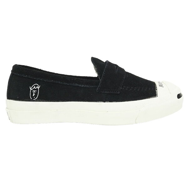 未使用品 CONVERSE JACK PURCELL LOAFER RH YU NAGABA スエードレザー スニーカー 【サイズ：US3.5(22.5cm)】 ブラック 1SE057 ジャックパーセル コンバース レディース 5L/B07385/LEB27/HM/RR/SYM