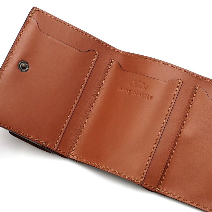 C05108 新品 Felisi レザーウォレット 三つ折り財布 グレー