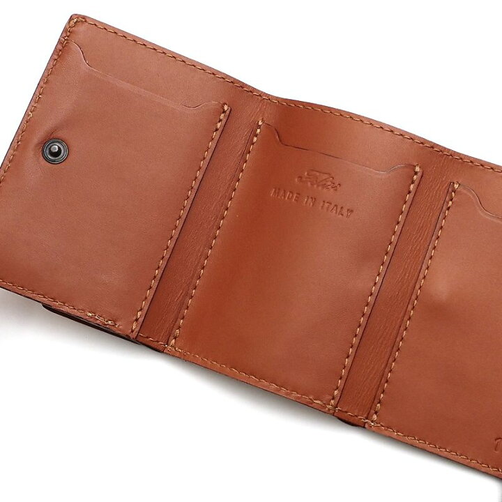 楽天市場】新品 Felisi レザーウォレット 三つ折り財布 ハニー クロコ 