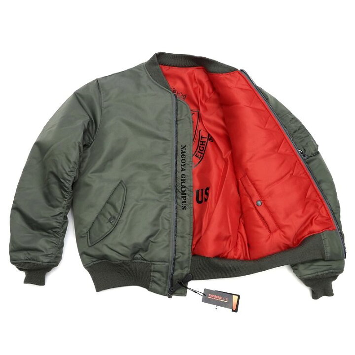 楽天市場】新品 AVIREX 名古屋グランパス リバーシブル MA-1 