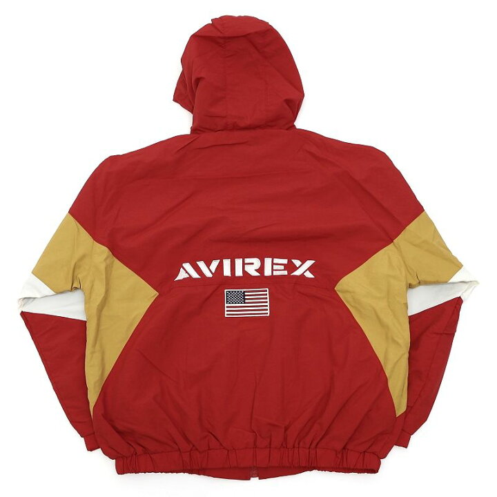 楽天市場】新品 AVIREX バギーフィット フーディー チーム ジャケット 