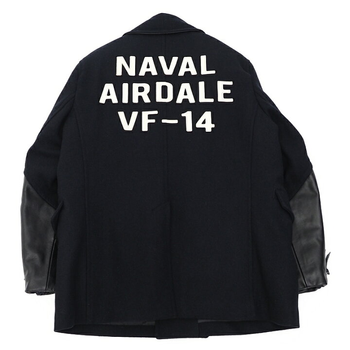 楽天市場】新品 22FW AVIREX Pコート 【サイズ：M】 ネイビー 6122143 