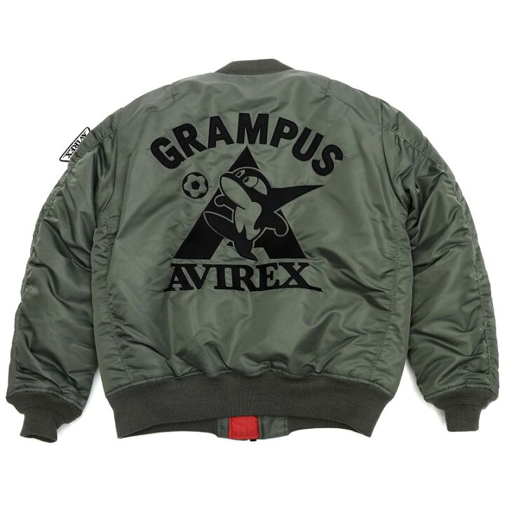楽天市場】新品 AVIREX 名古屋グランパス リバーシブル MA-1 