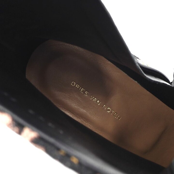 楽天市場】新品 DRIES VAN NOTEN サイドジップ ブーツ 【サイズ：35 