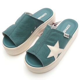 新品 CONVERSE ALL STAR PLTS SANDAL サンダル 【サイズ：US2(22cm)】 SEA GREEN キャンバス 厚底 オールスター コンバース レディース 5L/C05404/JPRI01/SYM/HM