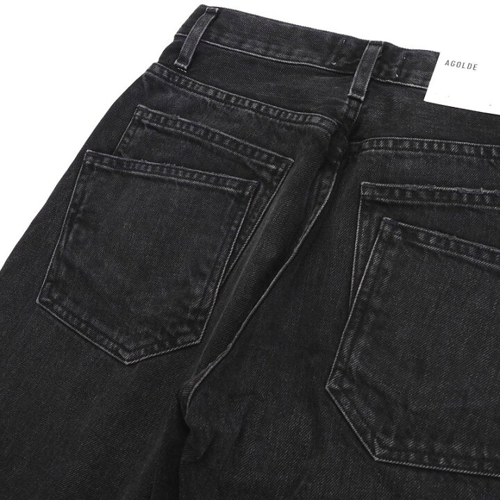 楽天市場】新品 AGOLDE デニム パンツ 【サイズ：24】 ブラック DOUBLE  