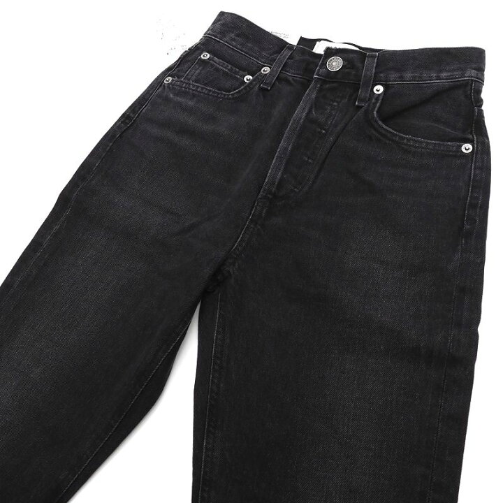 楽天市場】新品 AGOLDE デニム パンツ 【サイズ：24】 ブラック DOUBLE 