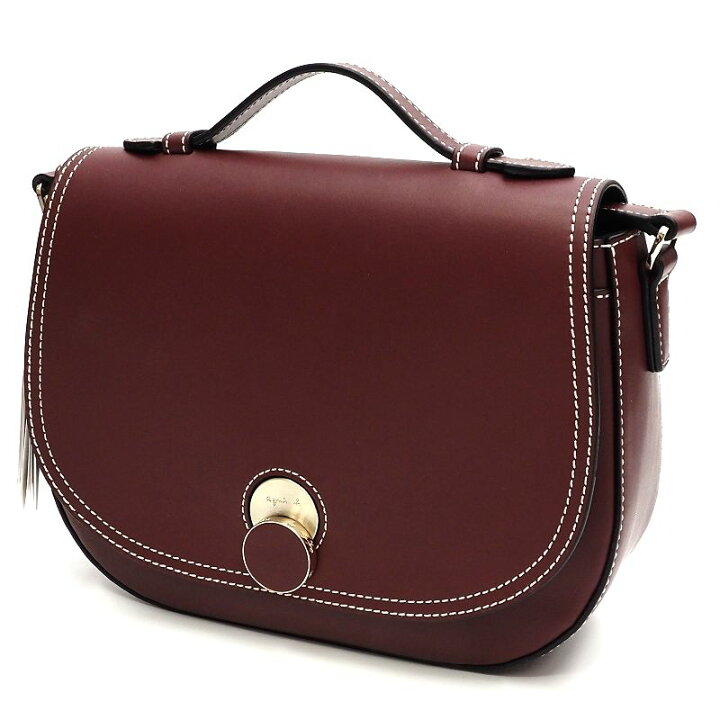 楽天市場】未使用品 agnes b. VOYAGE レザーショルダーバッグ 2WAY  