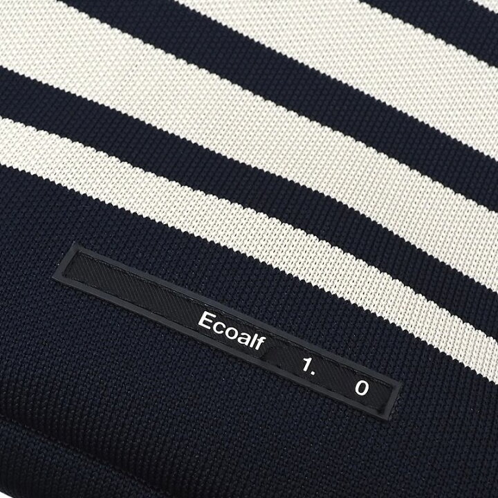 F04288 超美品 Ecoalf 1.0 トートバッグ ベージュ/ネイビー