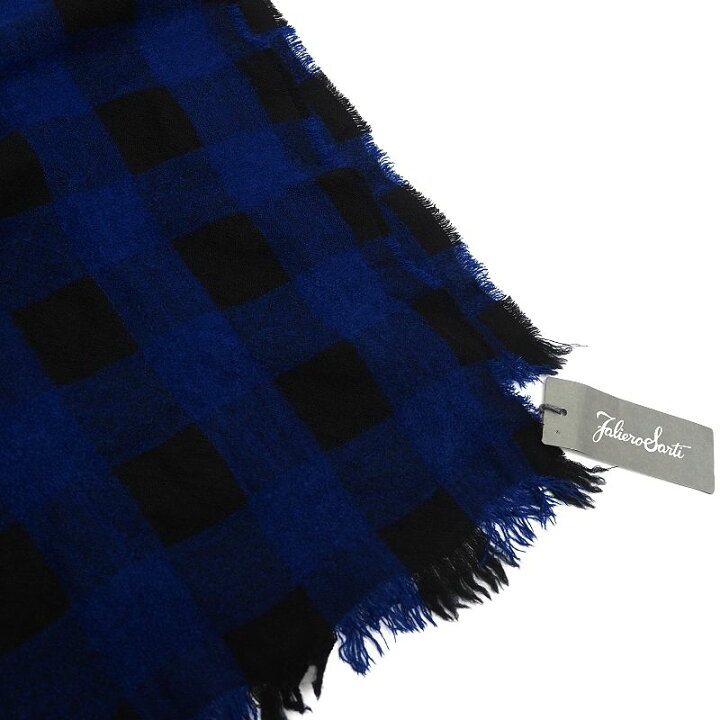 楽天市場】新品 Faliero Sarti SEBASTIAN チェック ストール 【サイズ 