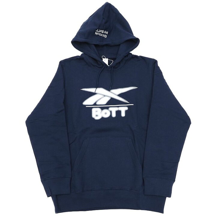 BOTT ネイビー パーカー