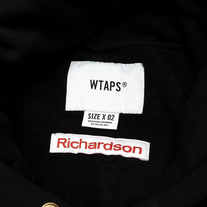 楽天市場】新品 WTAPS × Richardson BIZZ ジップアップ パーカー  