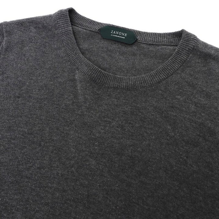 楽天市場】未使用品 ZANONE S/S ニット Tシャツ 【サイズ：44 