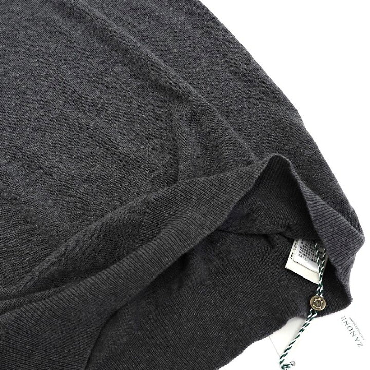 楽天市場】未使用品 ZANONE S/S ニット Tシャツ 【サイズ：44 
