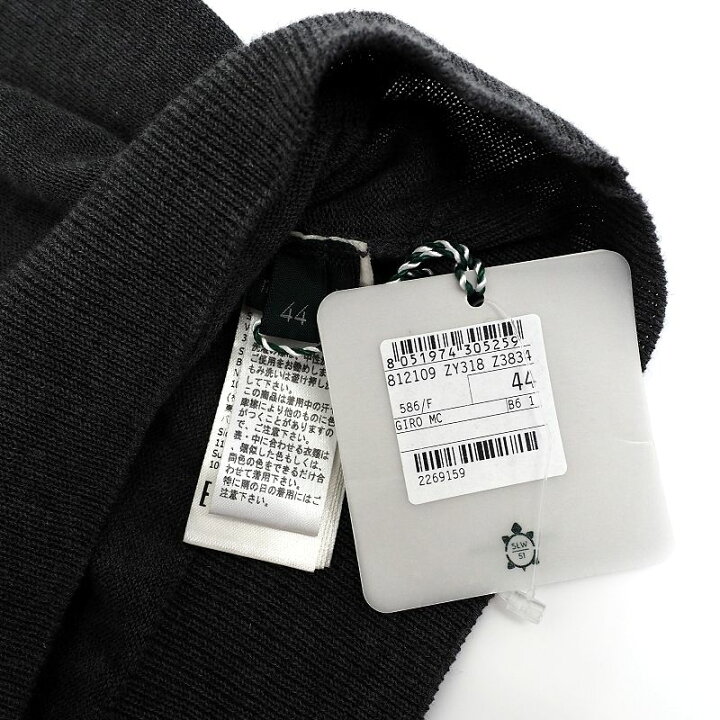 楽天市場】未使用品 ZANONE S/S ニット Tシャツ 【サイズ：44 