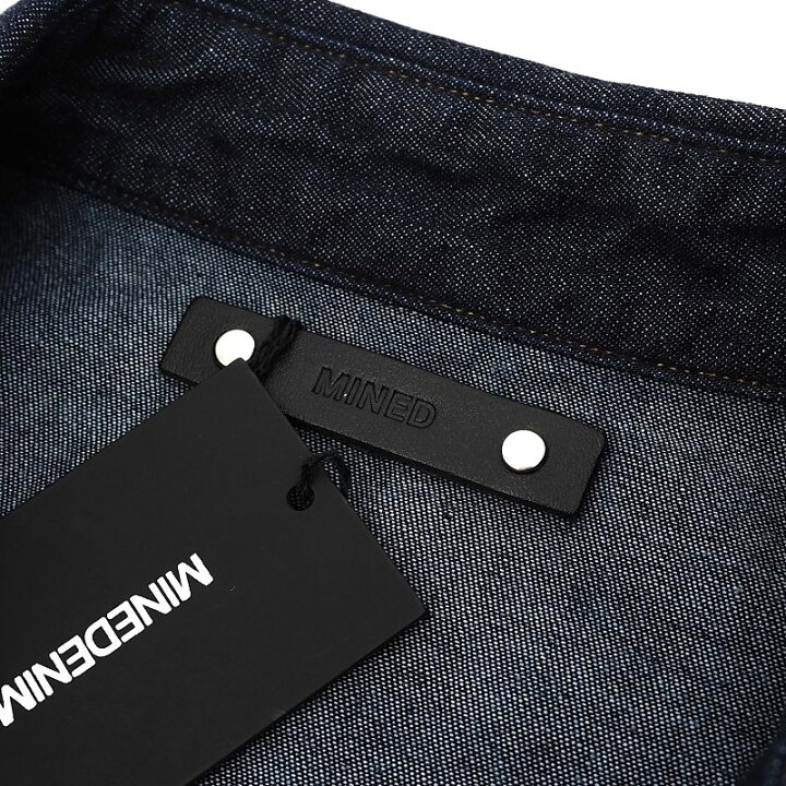 楽天市場】新品 MINEDENIM デニム ウエスタンシャツ 【サイズ：1 