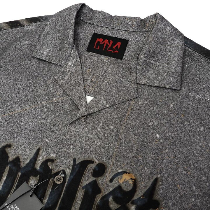 楽天市場】新品 23SS CVTVLIST I marble drip SHIRT S/S シャツ 