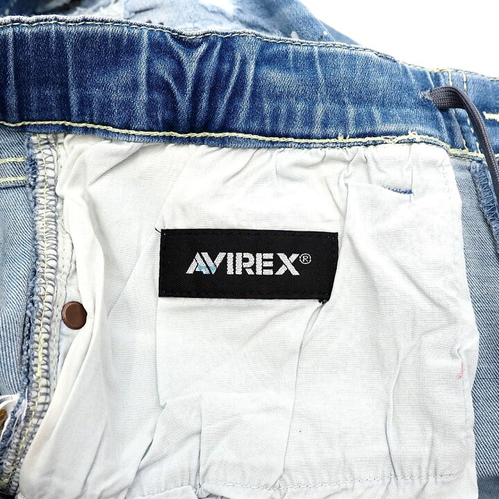 楽天市場】未使用品 AVIREX EASY SKINNY JEANS スキニー デニム パンツ 