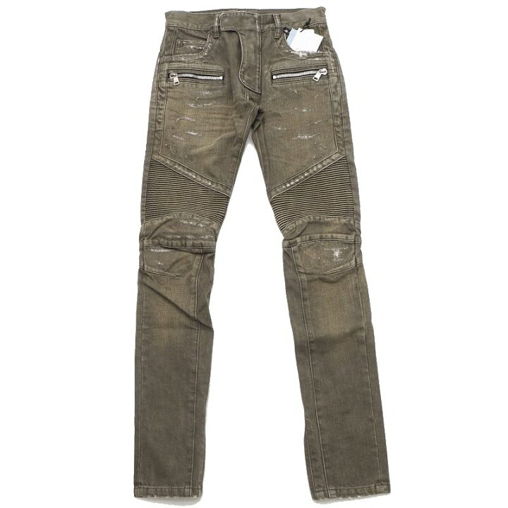 楽天市場】新品 18AW BALMAIN HOMME バルマン オム 日本製 バイカー  