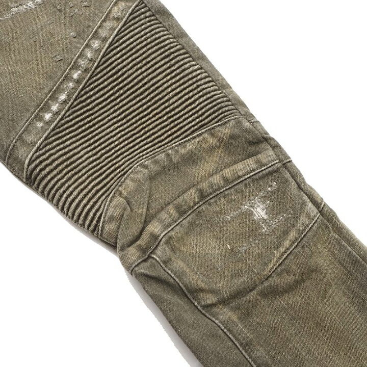楽天市場】新品 18AW BALMAIN HOMME バルマン オム 日本製 バイカー 