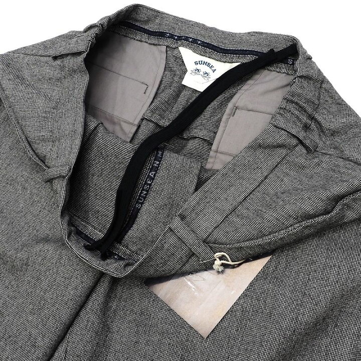 楽天市場】新品 19AW SUNSEA パンツ 【サイズ：3】 WHITE/BK 19A43 