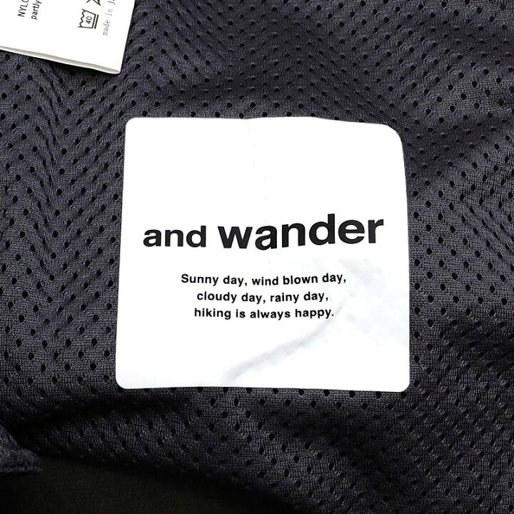 楽天市場】新品 and wander ストレッチ シェル パンツ 【サイズ：4 