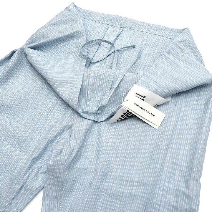 楽天市場】新品 23SS GABRIELA COLL GARMENTS リネン ストライプパンツ 