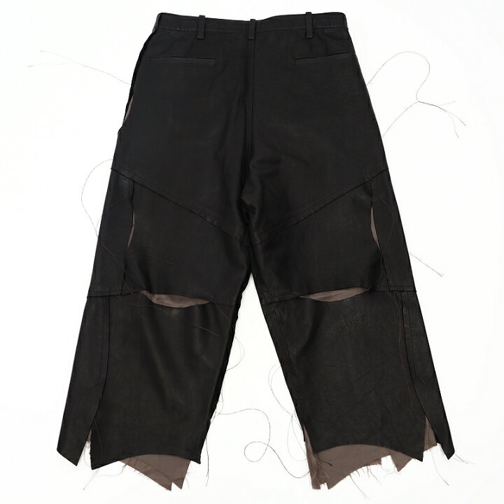楽天市場】未使用品 sulvam SCARS HORSE LEATHER PANTS ホースレザー 