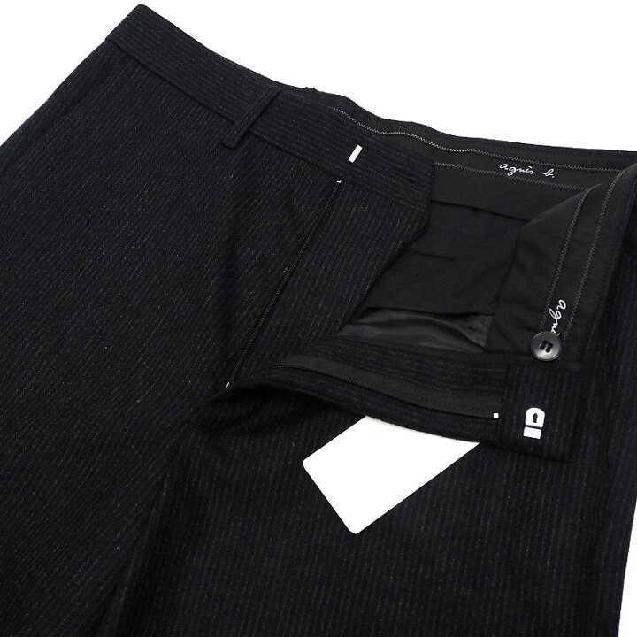 楽天市場】新品 agnes b. HOMME フラノ ウールパンツ 【サイズ：36 