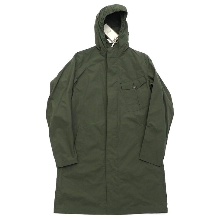 楽天市場】新品 HERNO フーディーコート 【サイズ：50】 カーキ 定価 