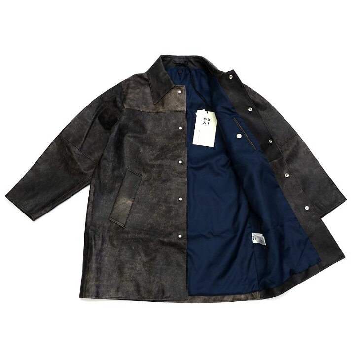 楽天市場】未使用品 OUAT OFFICE COAT レザーコート 【サイズ：3 