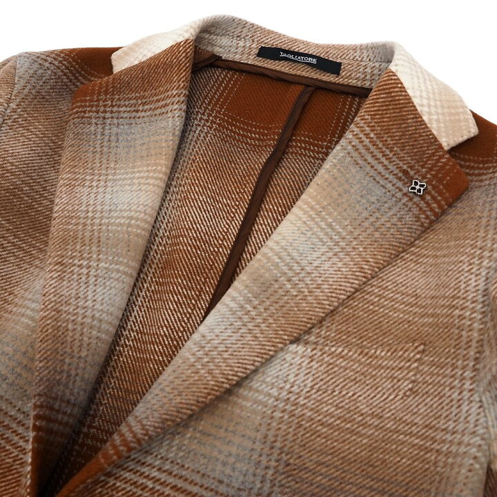 楽天市場】新品 TAGLIATORE ジャケット 【サイズ：46】 キャメル 