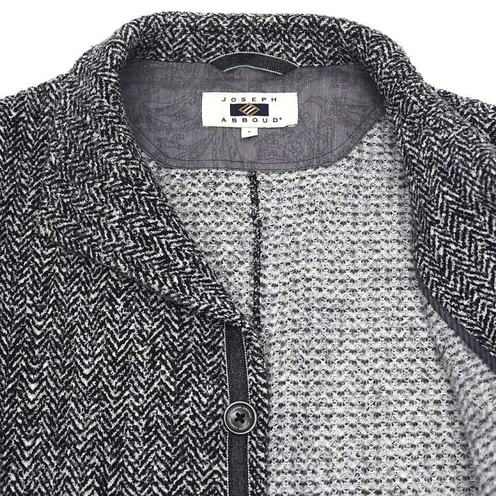 楽天市場】美品 JOSEPH ABBOUD ニット ジャケット 【サイズ：L 