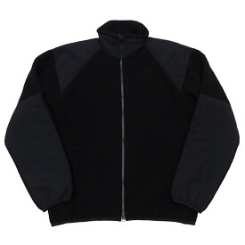 新品 23FW nanamica OOAL ジップアップ セーター 【サイズ：M】 ブラック SUAF364 Boiled Wool Zip Up Sweater フリース ジャケット ナナミカ メンズ 5RS/G0557S/JNLY06/HM/