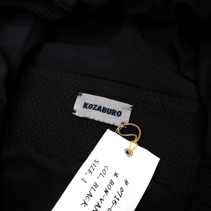 楽天市場】未使用品 KOZABURO BON-VAR HOODIE JACKET 刺し子 