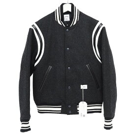 新品 BEDWIN&THE HEARTBREAKERS MELTON AWARD JACKET "JERRY" アワードジャケット 【サイズ：2】 チャコール 定価77000円 24AB5627 ベドウィン メンズ 5WHC/F07261/LUN22/HM/RR/SYM