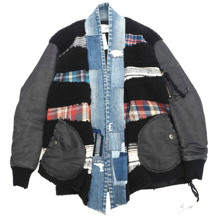 楽天市場】未使用品 20AW GREG LAUREN 着物 ジャケット 【サイズ：2 