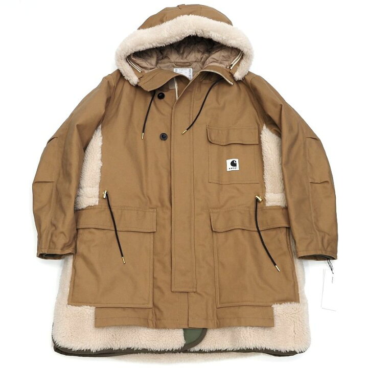 楽天市場】新品 23AW sacai × Carhartt WIP Canvas Parka Siberian 