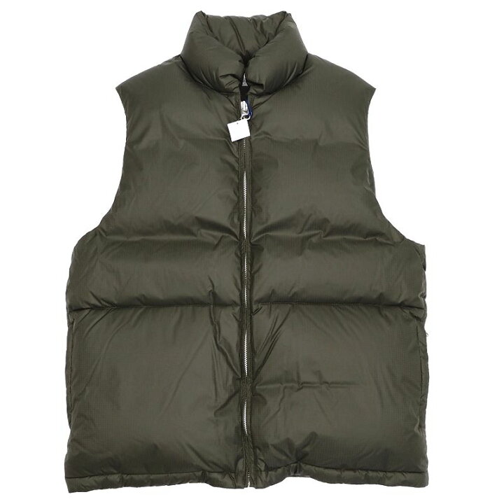楽天市場】新品 Unlikely ダウンベスト 【サイズ：L】 オリーブ Simple 