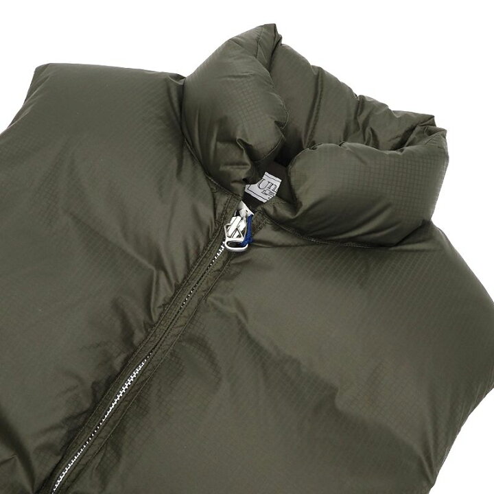 楽天市場】新品 Unlikely ダウンベスト 【サイズ：L】 オリーブ Simple 