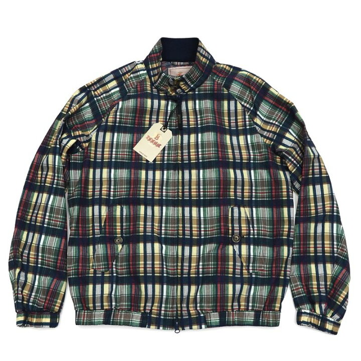 楽天市場】新品 BARACUTA PATTERN NYLON AF G9 ハリントンジャケット 