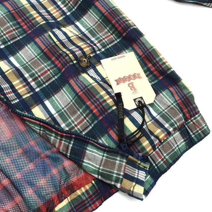 楽天市場】新品 BARACUTA PATTERN NYLON AF G9 ハリントンジャケット 